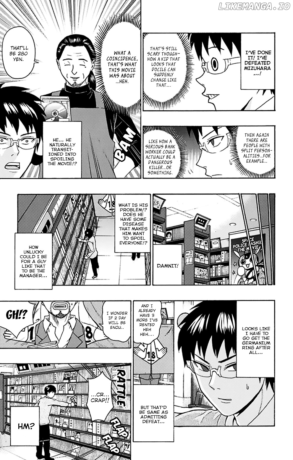 Saiki Kusuo No Sainan chapter 118 - page 19