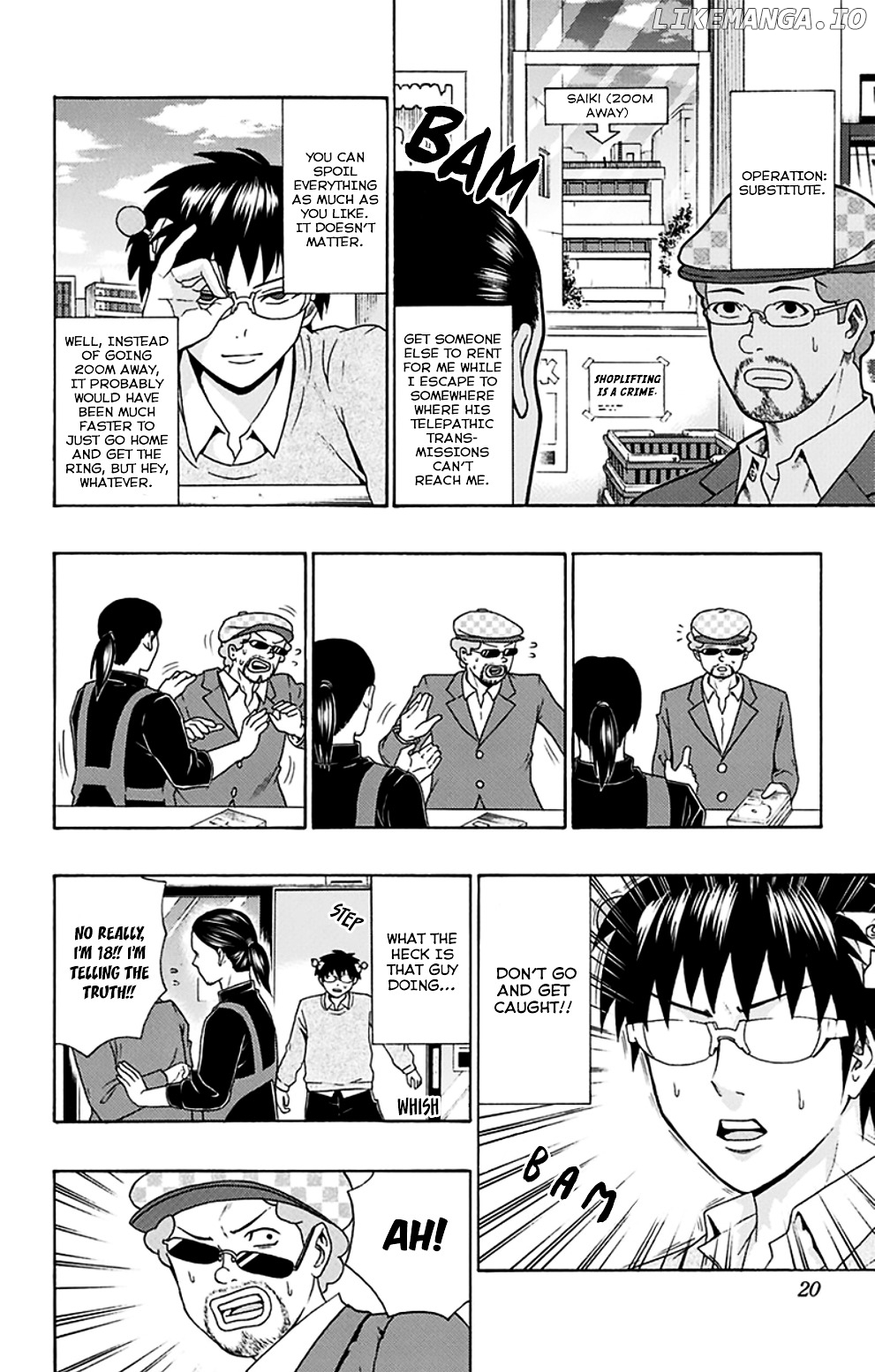 Saiki Kusuo No Sainan chapter 118 - page 22