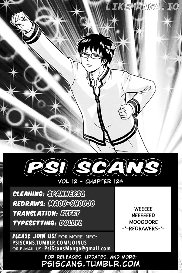 Saiki Kusuo No Sainan chapter 124 - page 1