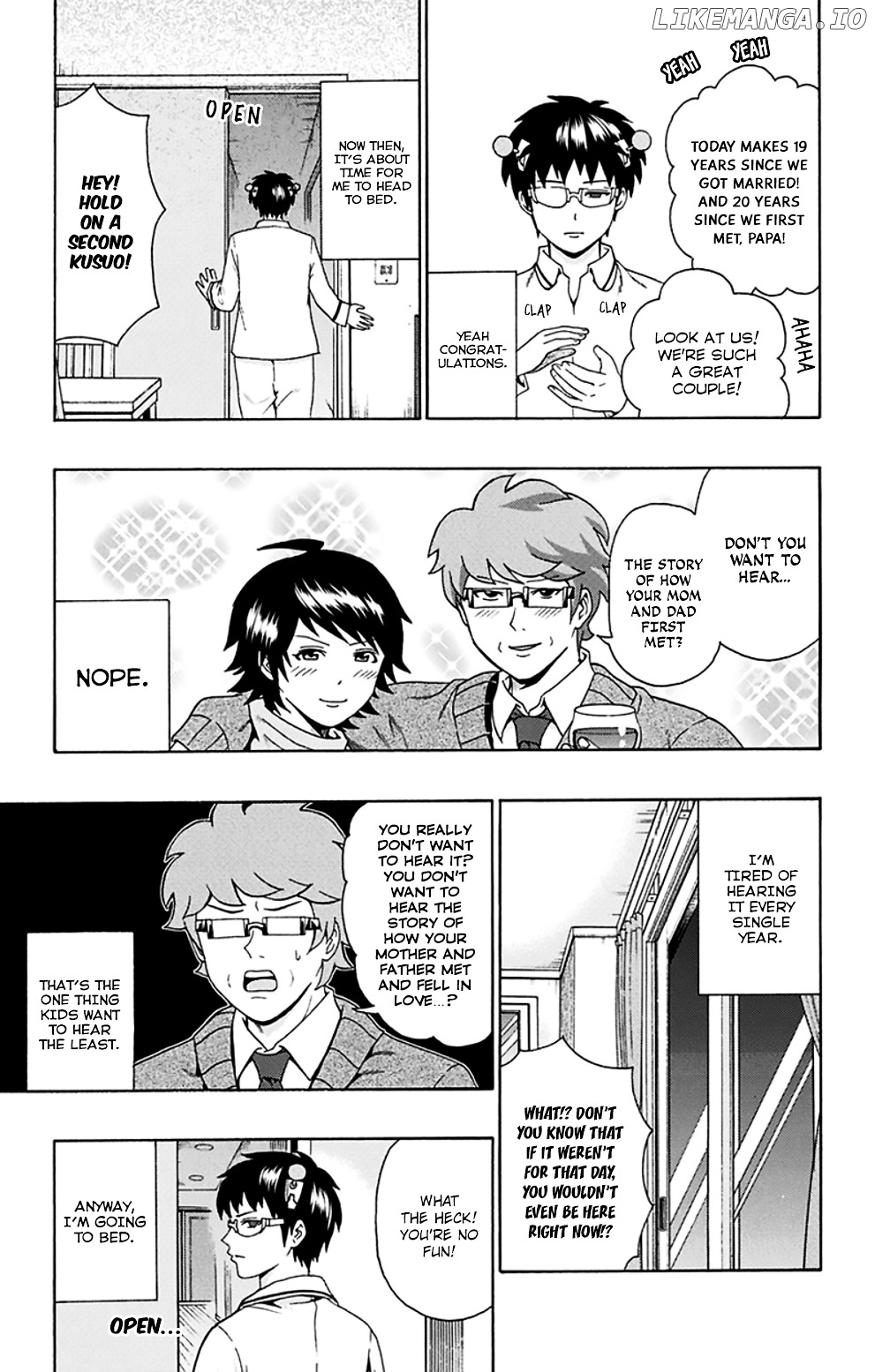 Saiki Kusuo No Sainan chapter 124 - page 4