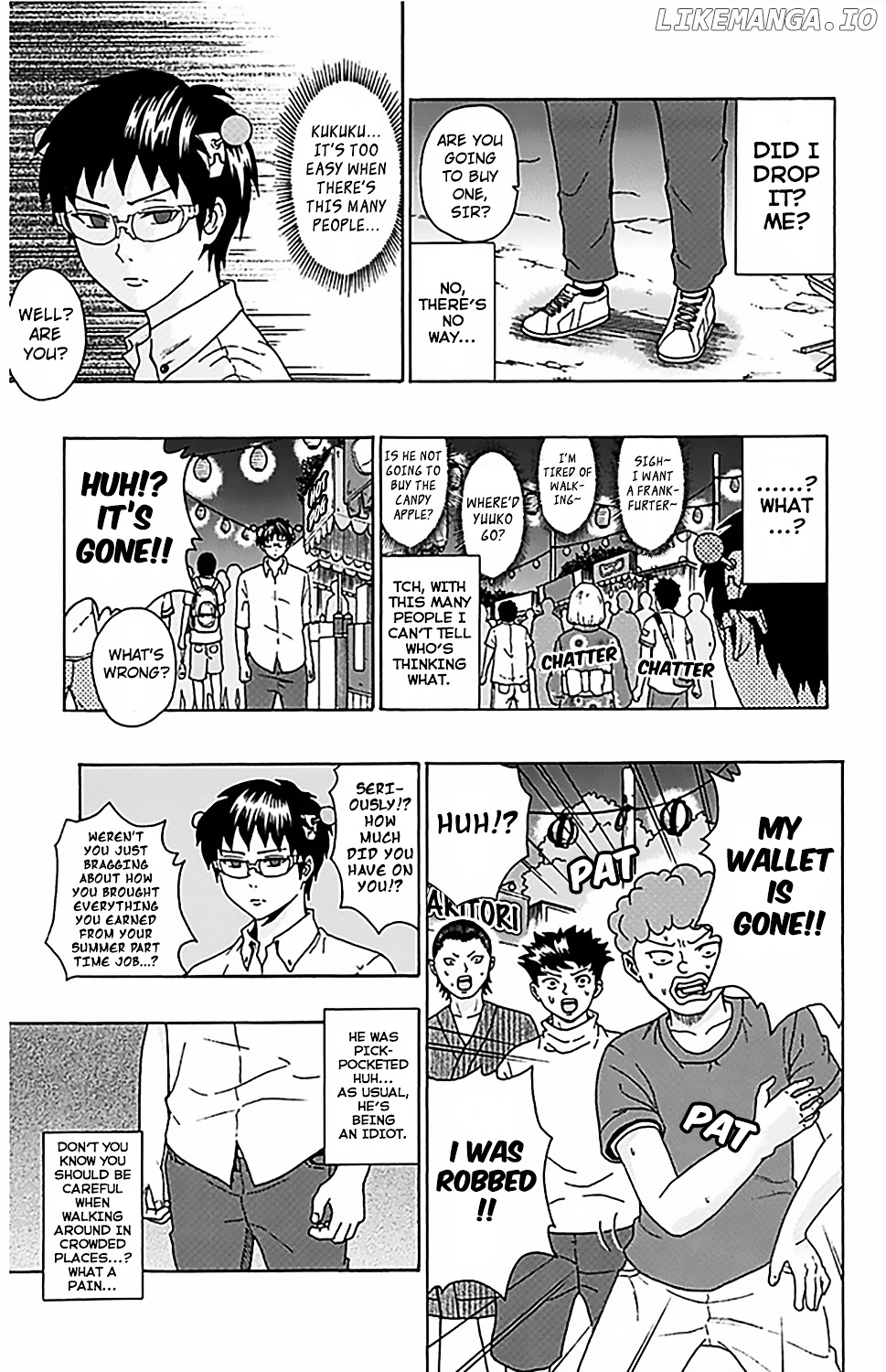 Saiki Kusuo No Sainan chapter 64 - page 8