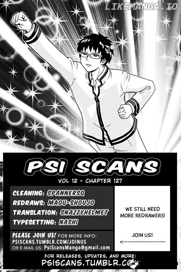 Saiki Kusuo No Sainan chapter 127 - page 1
