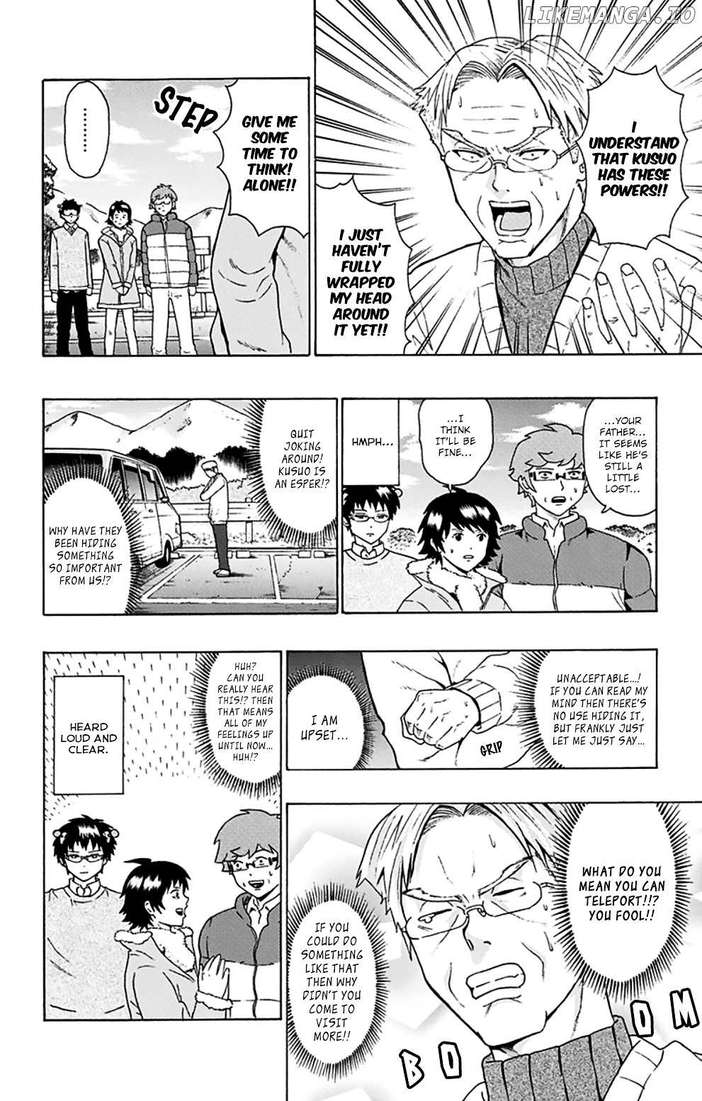 Saiki Kusuo No Sainan chapter 94 - page 17
