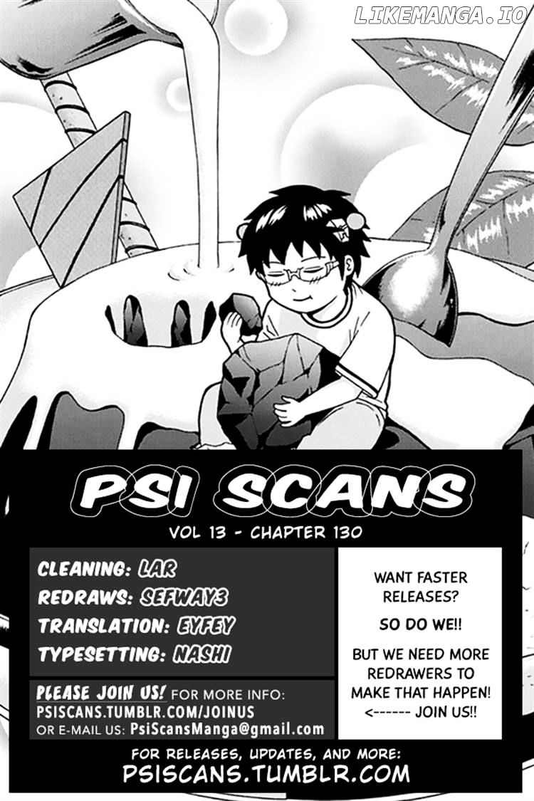 Saiki Kusuo No Sainan chapter 130 - page 17