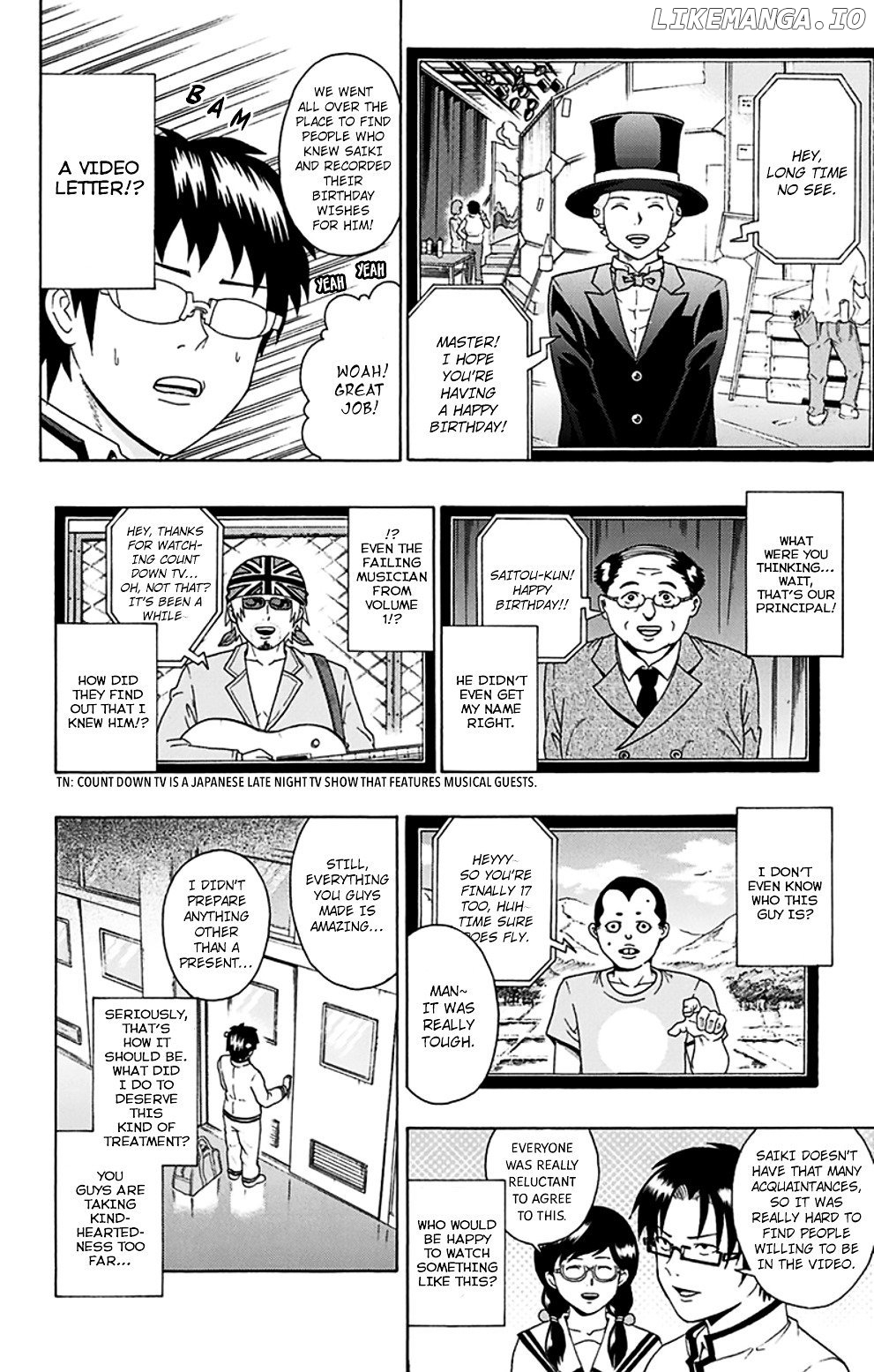 Saiki Kusuo No Sainan chapter 98 - page 11