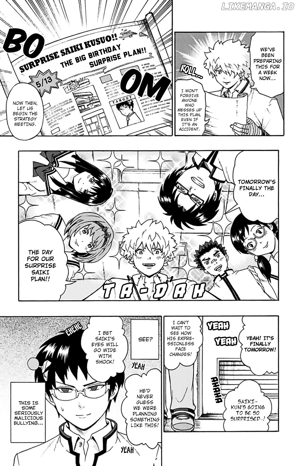 Saiki Kusuo No Sainan chapter 98 - page 4