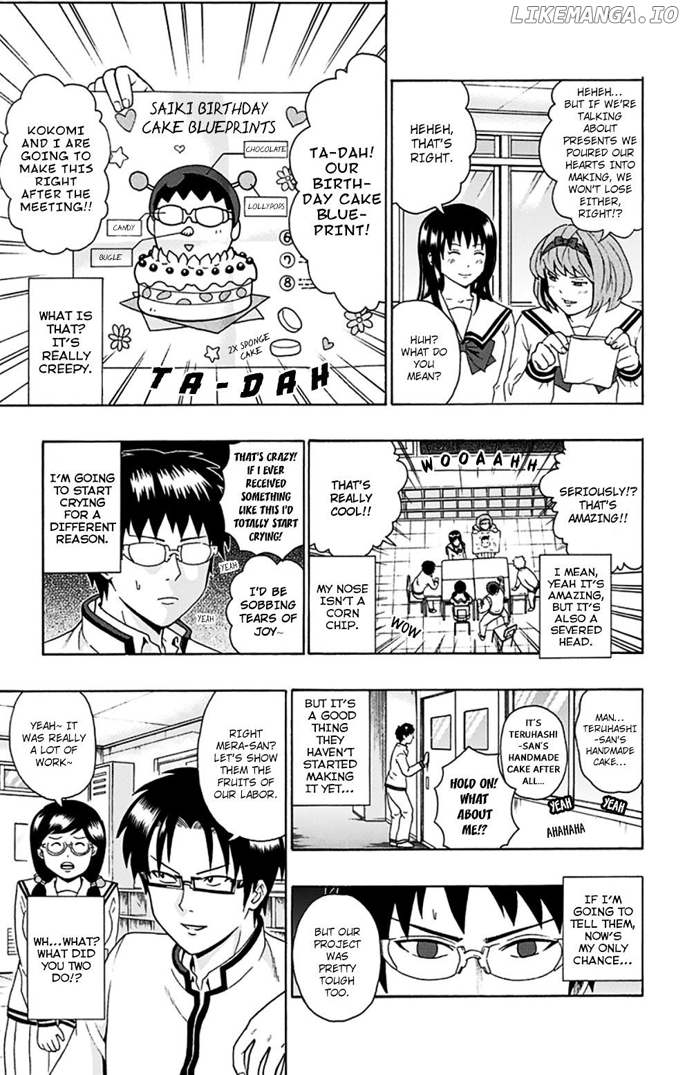 Saiki Kusuo No Sainan chapter 98 - page 10