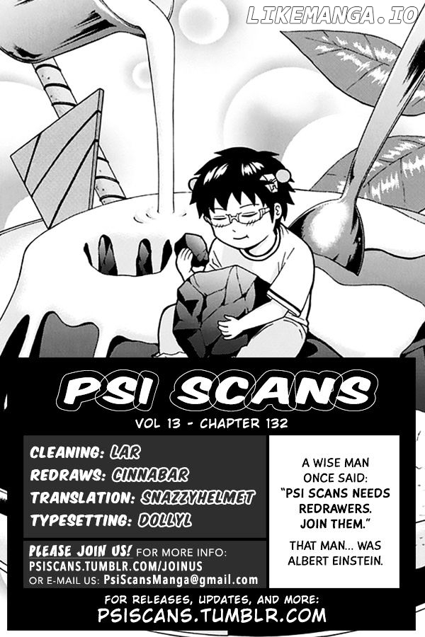 Saiki Kusuo No Sainan chapter 132 - page 1