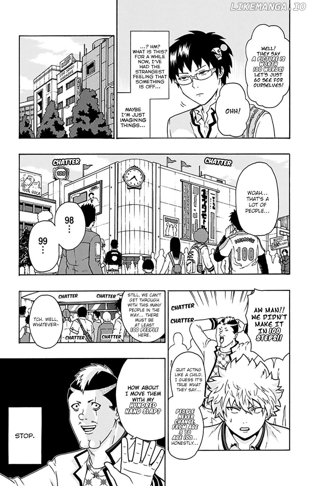 Saiki Kusuo No Sainan chapter 100 - page 4