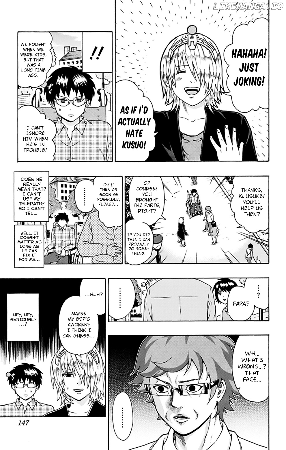 Saiki Kusuo No Sainan chapter 104 - page 12