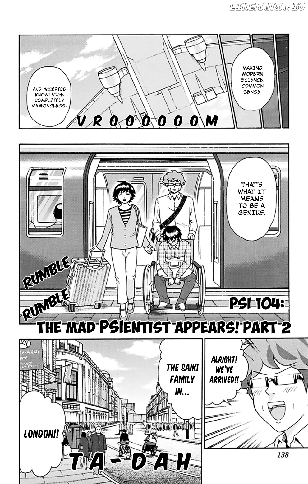 Saiki Kusuo No Sainan chapter 104 - page 3