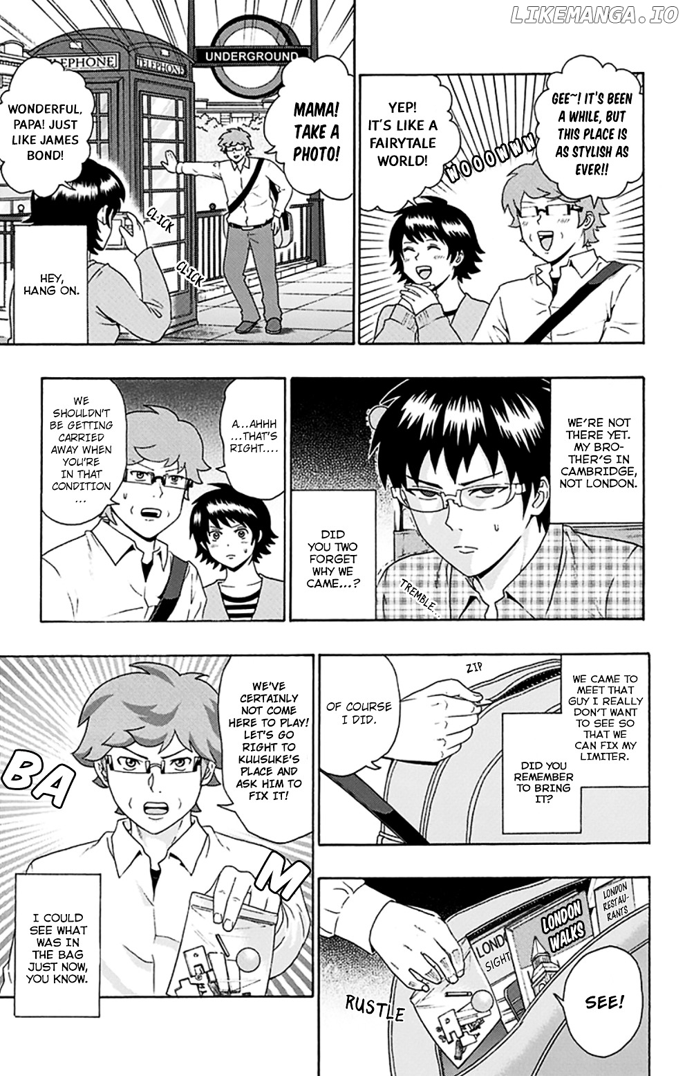Saiki Kusuo No Sainan chapter 104 - page 4