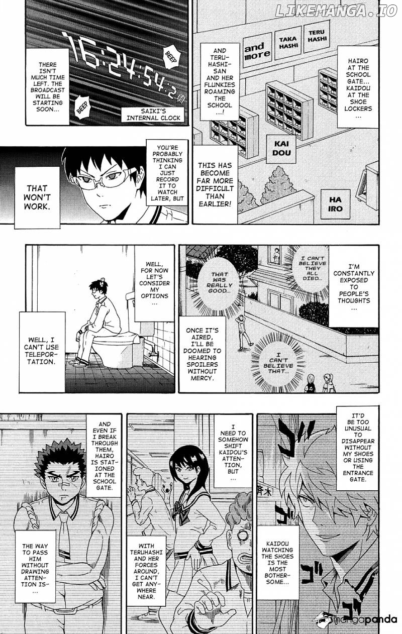 Saiki Kusuo No Sainan chapter 20 - page 10