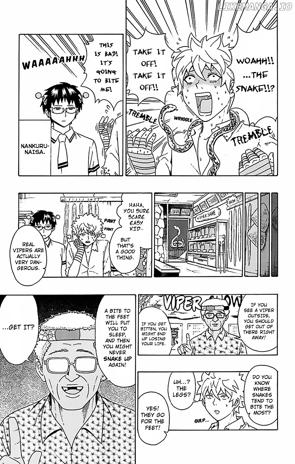 Saiki Kusuo No Sainan chapter 57 - page 12