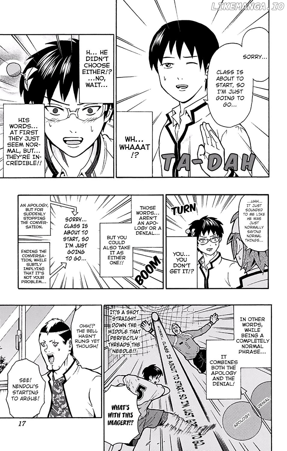 Saiki Kusuo No Sainan chapter 184 - page 19