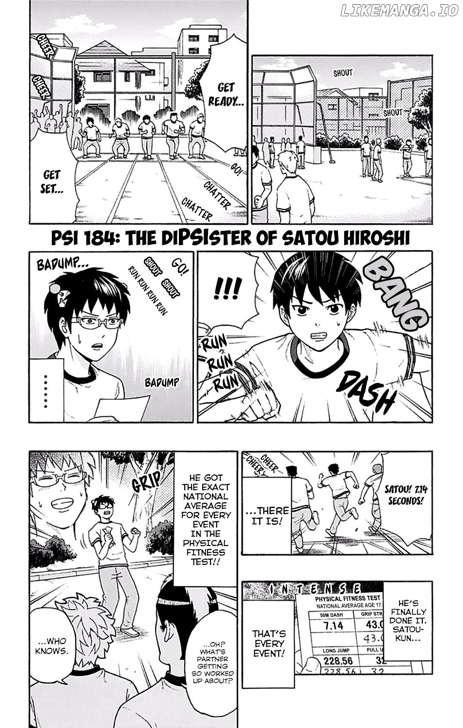Saiki Kusuo No Sainan chapter 184 - page 9