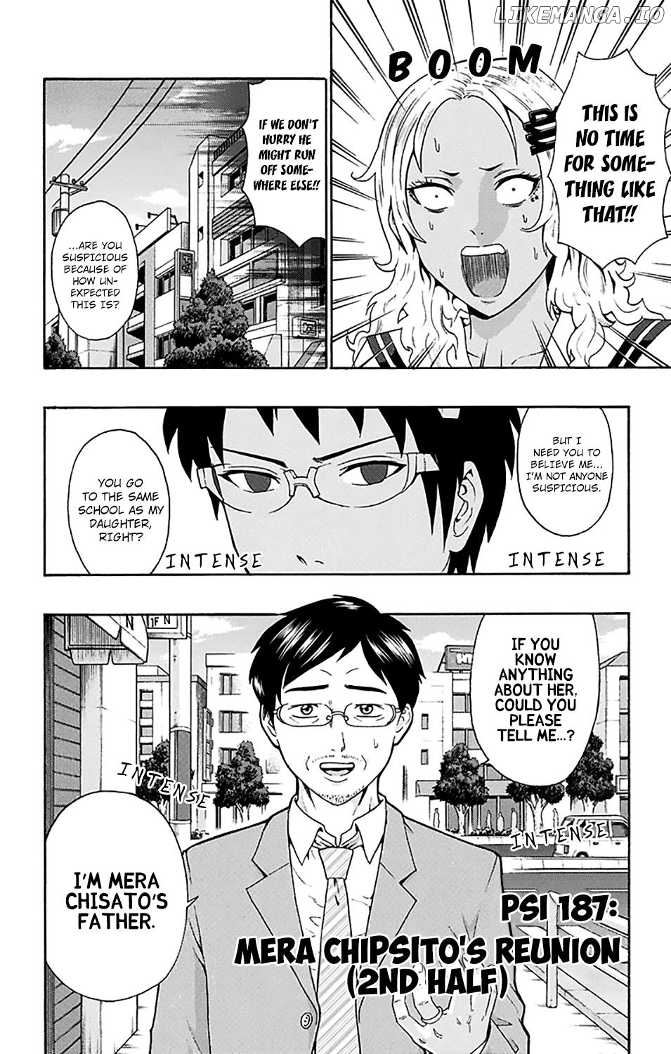 Saiki Kusuo No Sainan chapter 187 - page 3