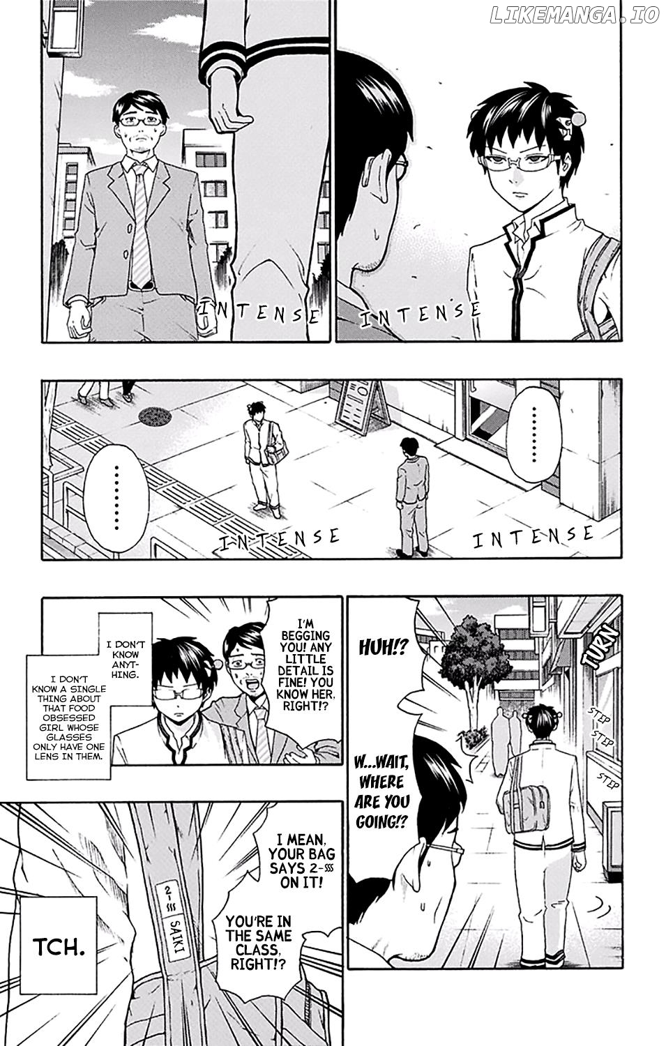 Saiki Kusuo No Sainan chapter 187 - page 4