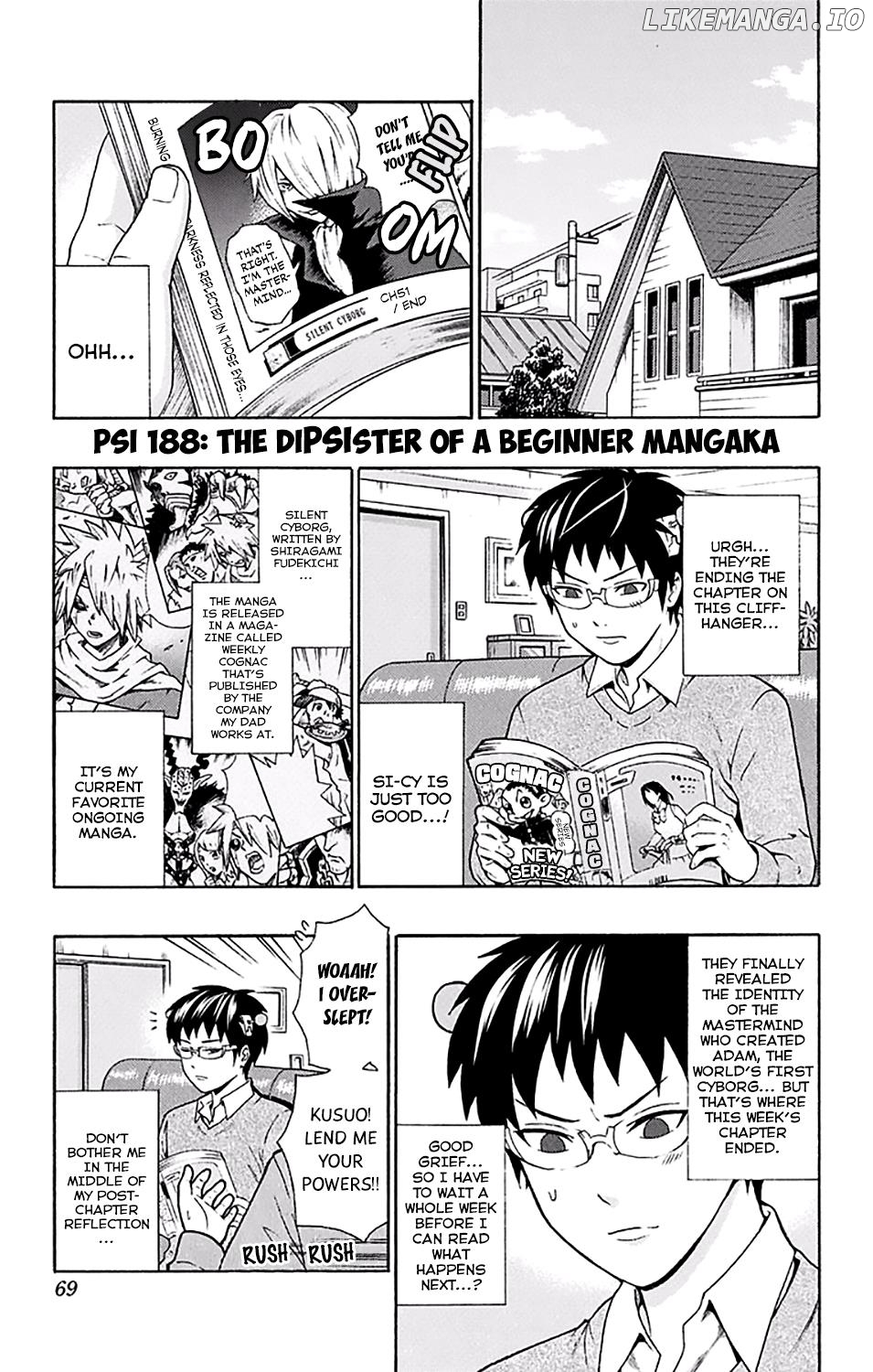 Saiki Kusuo No Sainan chapter 188 - page 2