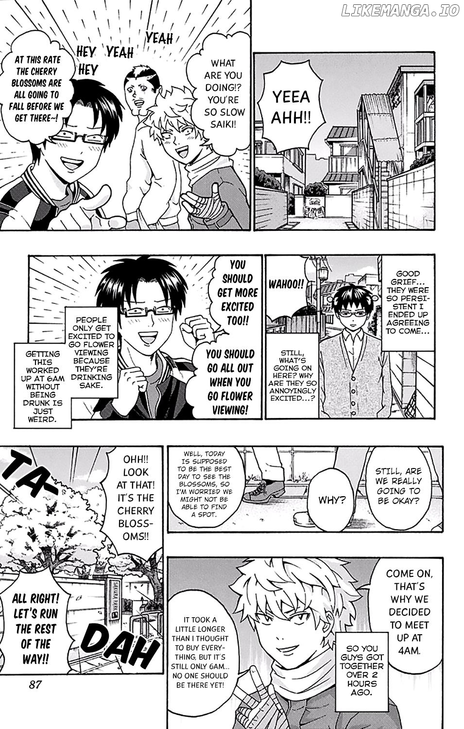 Saiki Kusuo No Sainan chapter 189 - page 4
