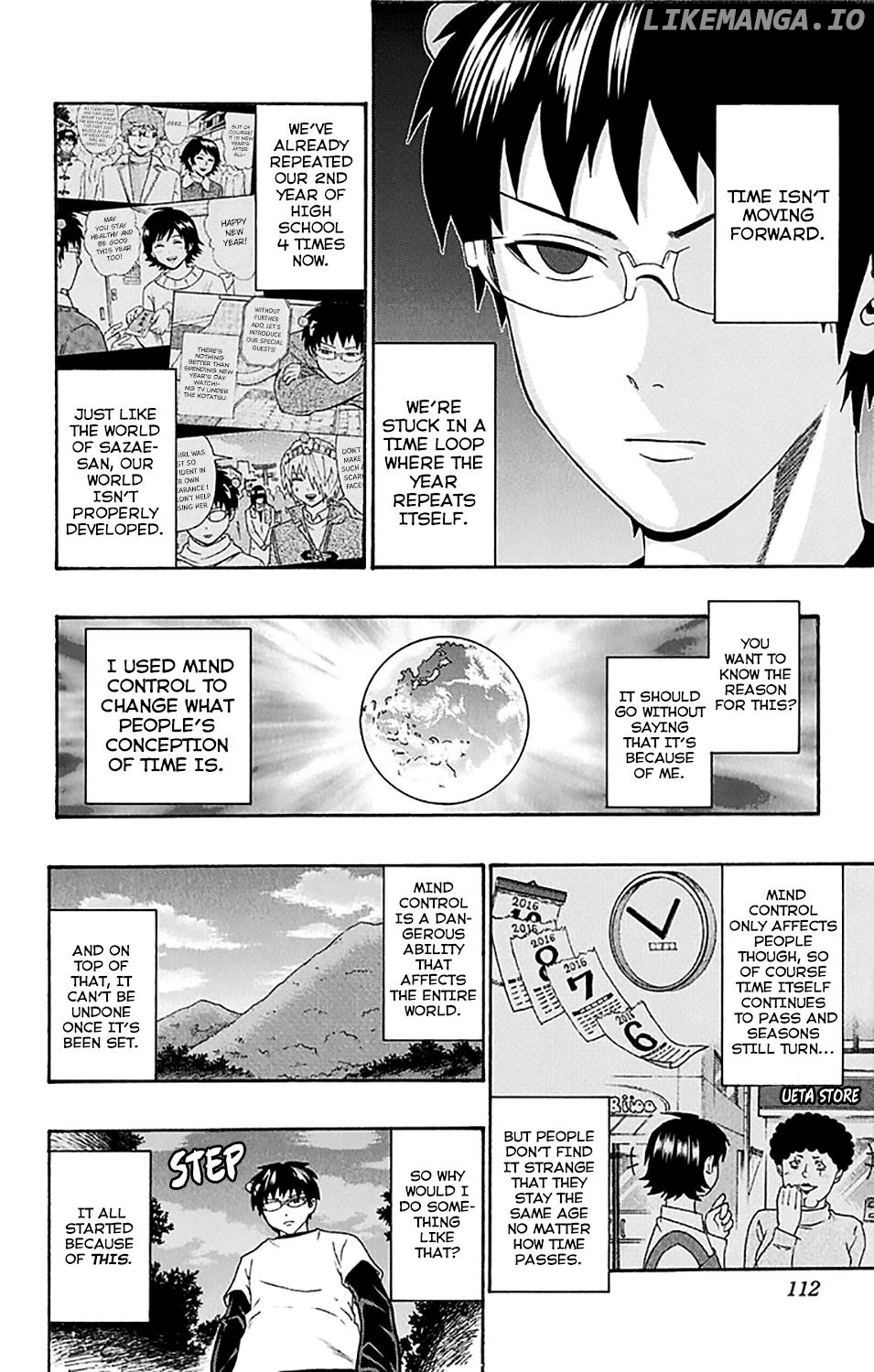 Saiki Kusuo No Sainan chapter 190 - page 13