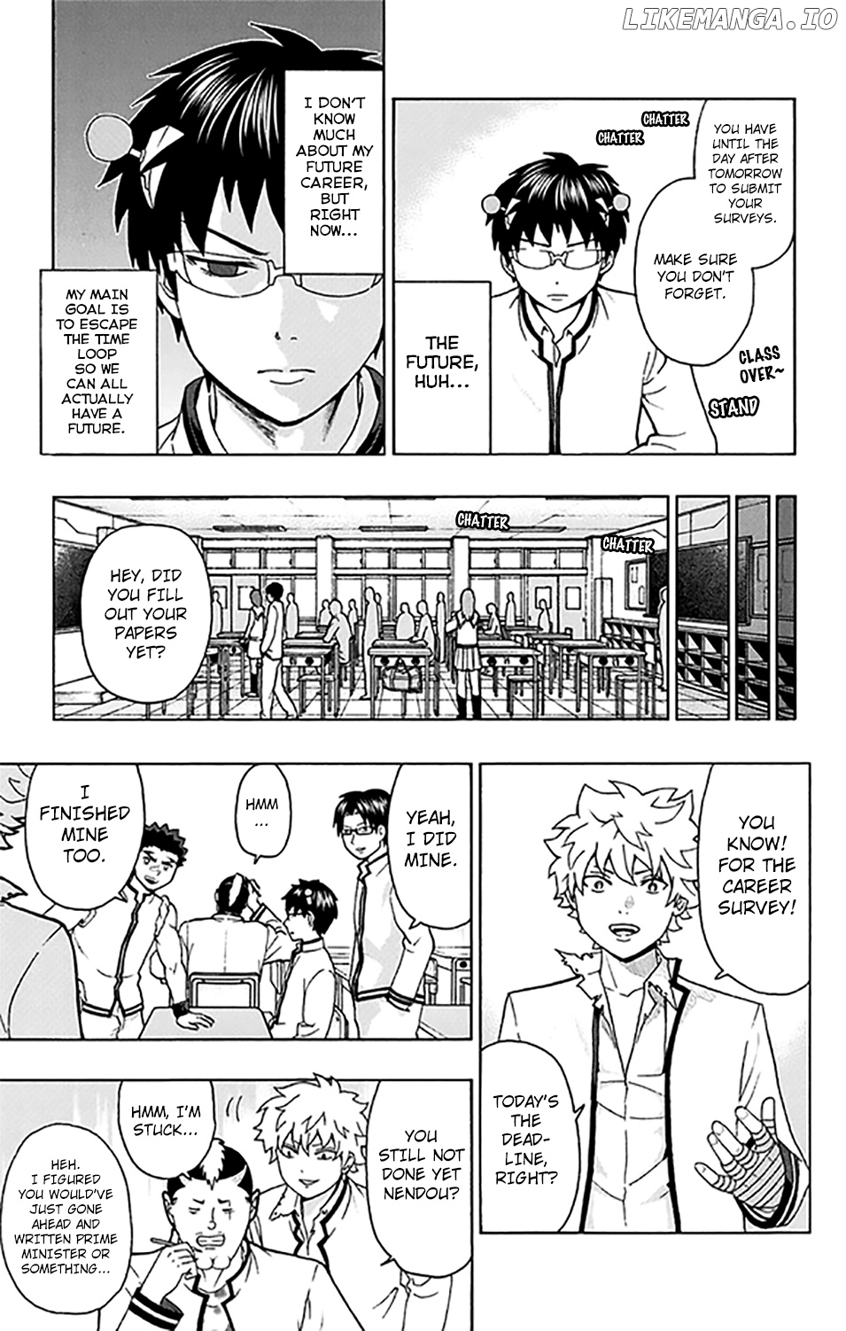 Saiki Kusuo No Sainan chapter 265 - page 4