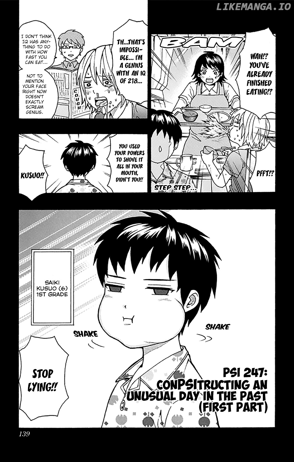 Saiki Kusuo No Sainan chapter 247 - page 4