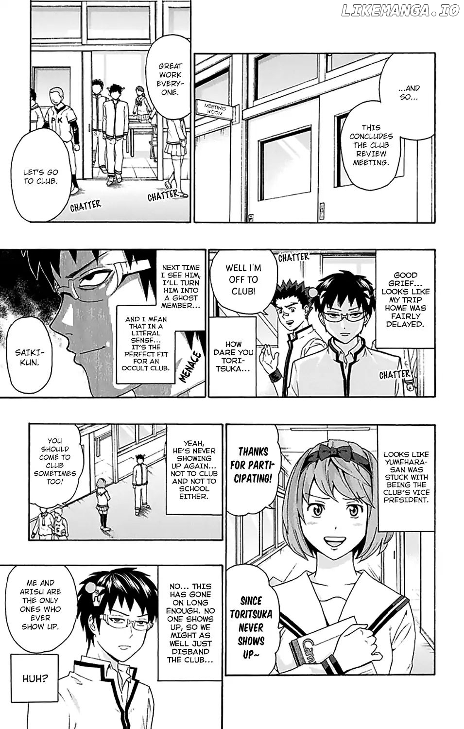 Saiki Kusuo No Sainan chapter 195 - page 11