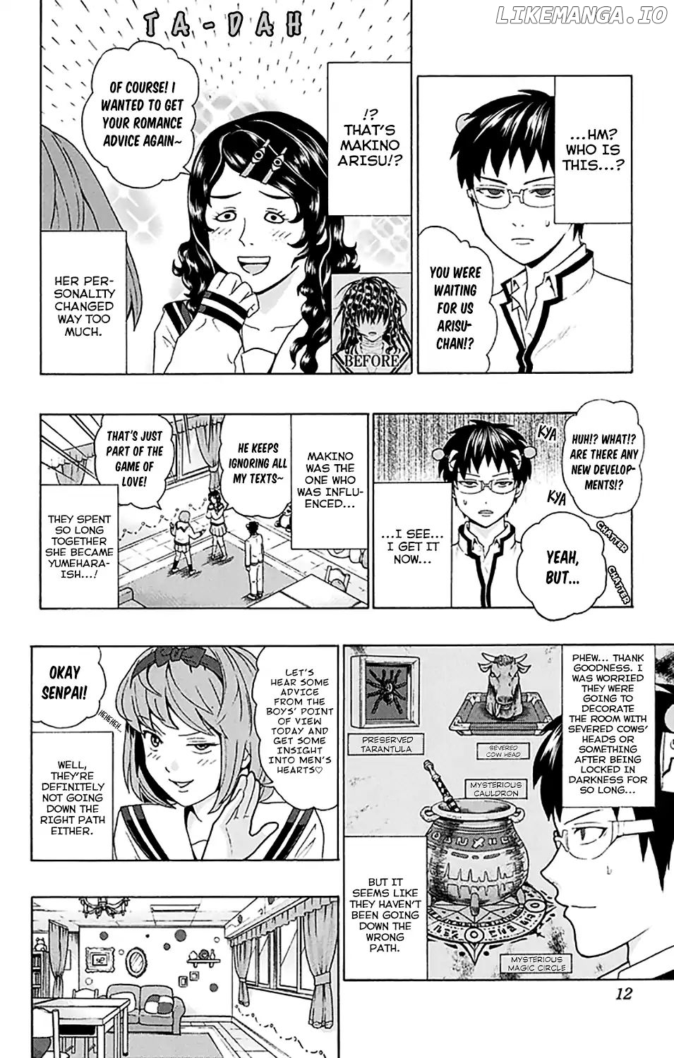 Saiki Kusuo No Sainan chapter 195 - page 14