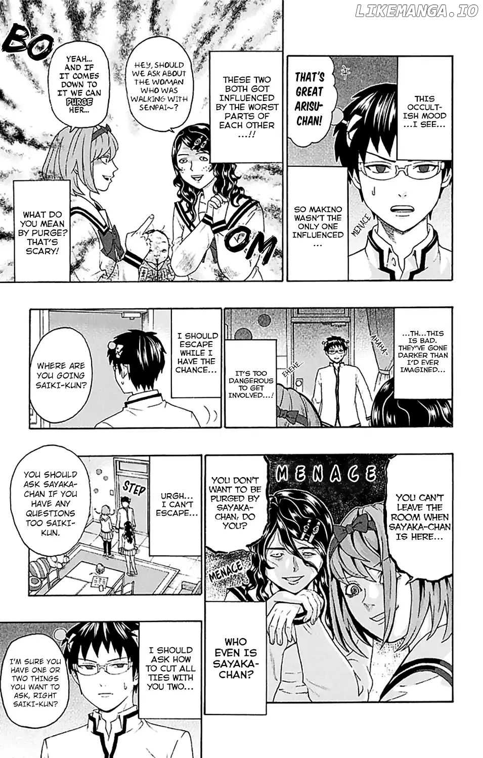 Saiki Kusuo No Sainan chapter 195 - page 17