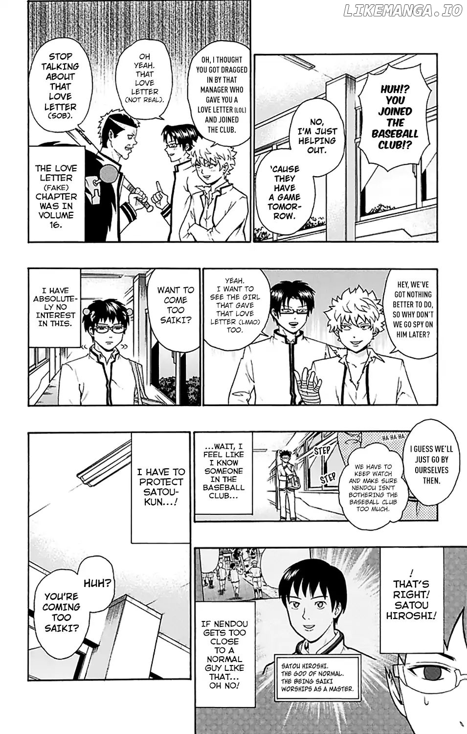 Saiki Kusuo No Sainan chapter 198 - page 3