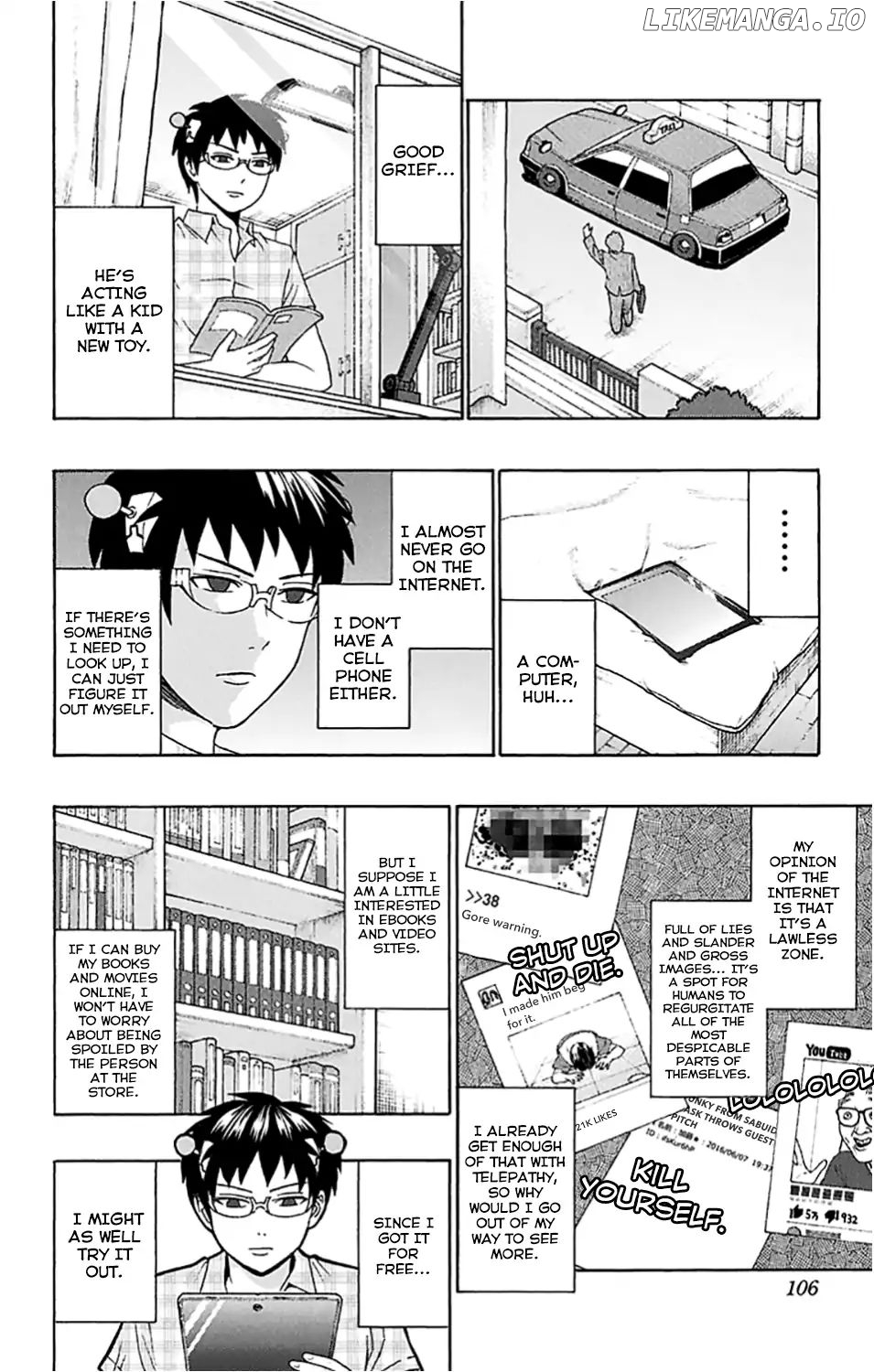 Saiki Kusuo No Sainan chapter 201 - page 6