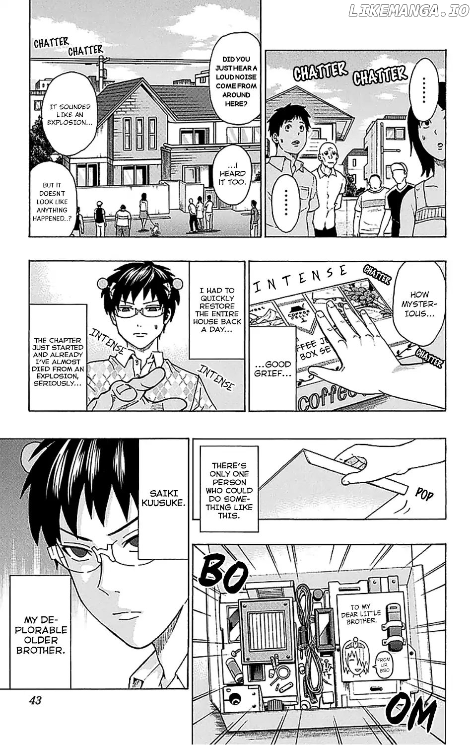 Saiki Kusuo No Sainan chapter 208 - page 4