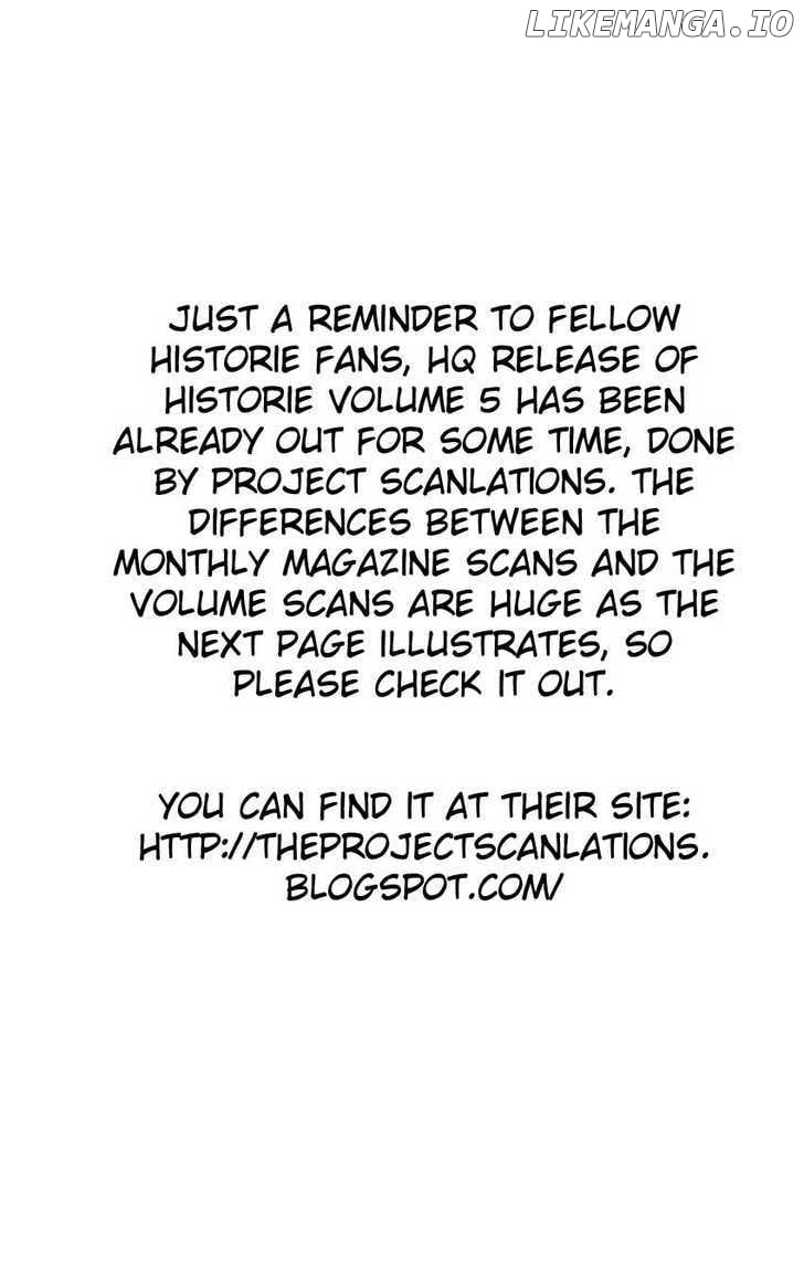 Historie - Manga chapter 58 - page 1