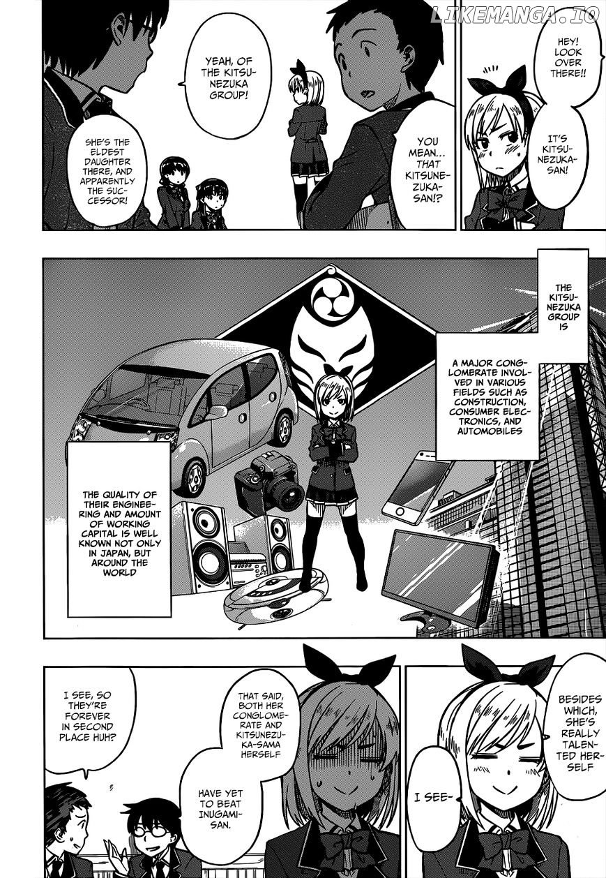 Inugami-san to Sarutobi-kun wa Naka ga Warui. chapter 4 - page 7