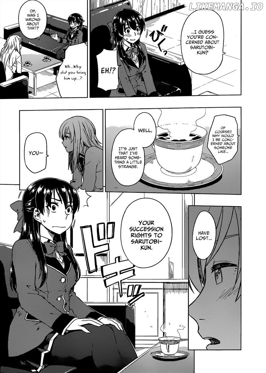 Inugami-san to Sarutobi-kun wa Naka ga Warui. chapter 8 - page 23