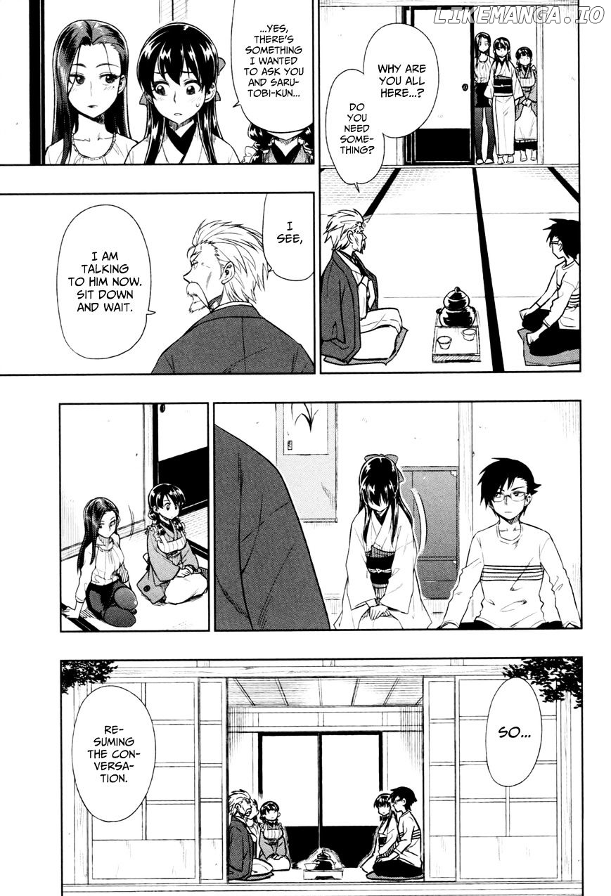 Inugami-san to Sarutobi-kun wa Naka ga Warui. chapter 15 - page 10