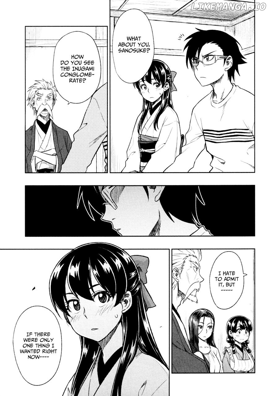Inugami-san to Sarutobi-kun wa Naka ga Warui. chapter 15 - page 14