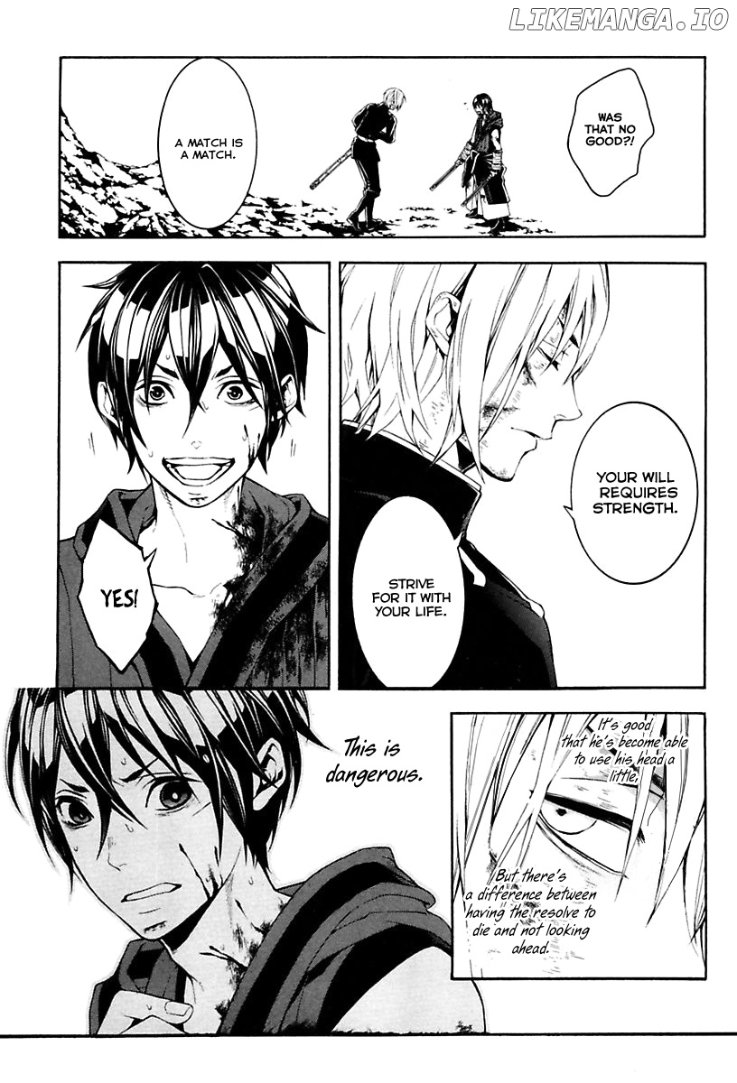 Donten ni Warau Gaiden chapter 17 - page 35