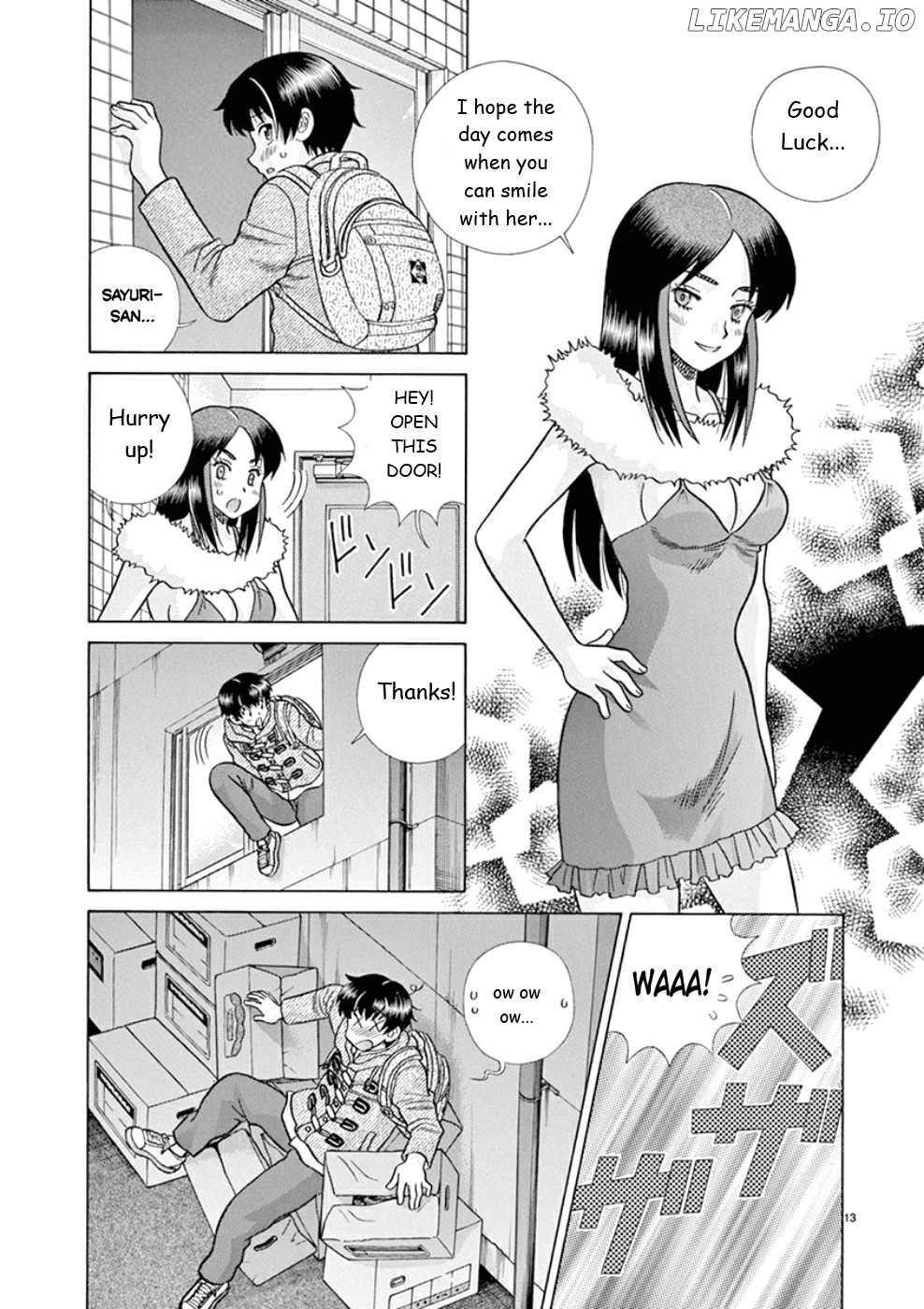 Toumei Ningen Kyoutei chapter 24 - page 13