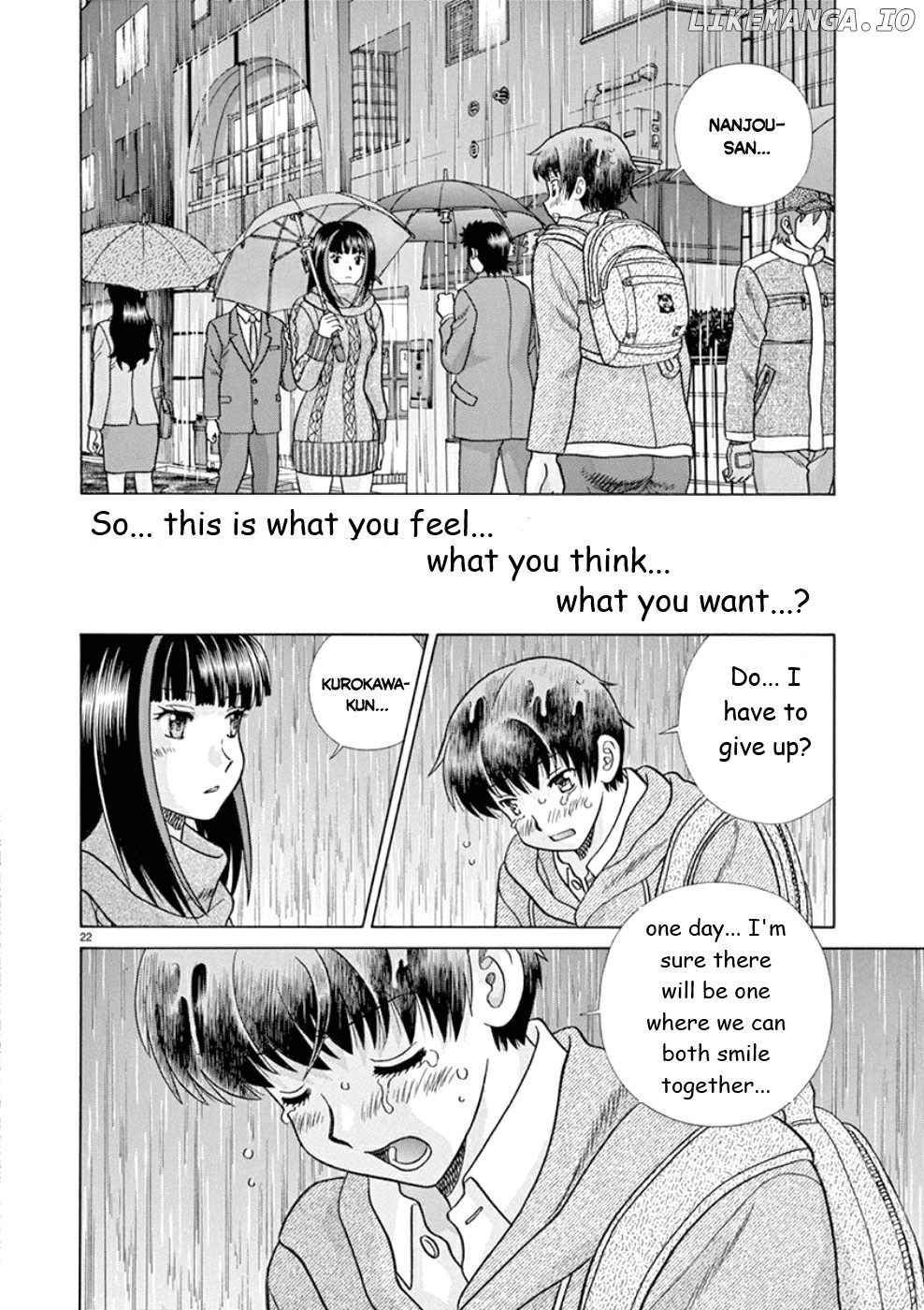 Toumei Ningen Kyoutei chapter 24 - page 22