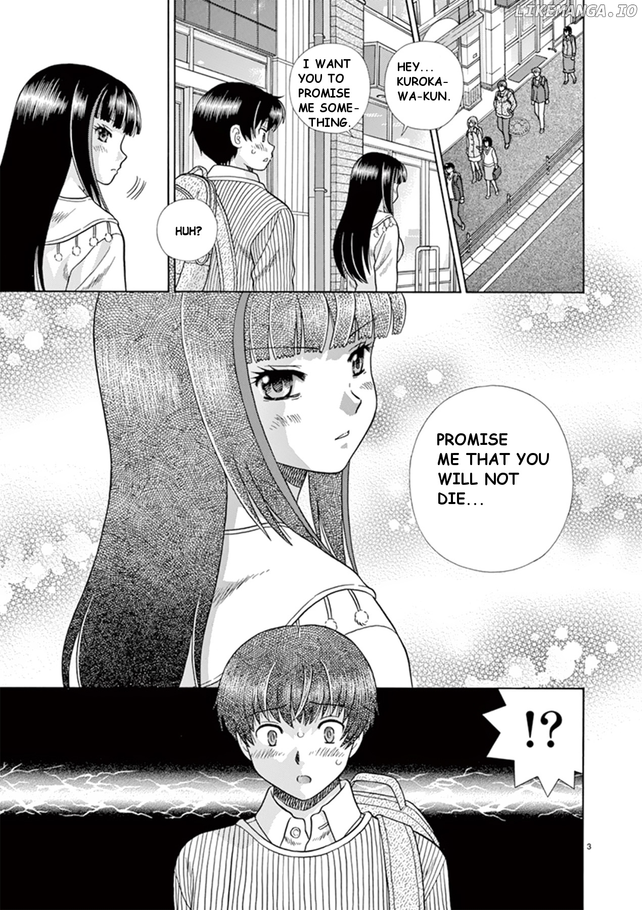 Toumei Ningen Kyoutei chapter 36 - page 3