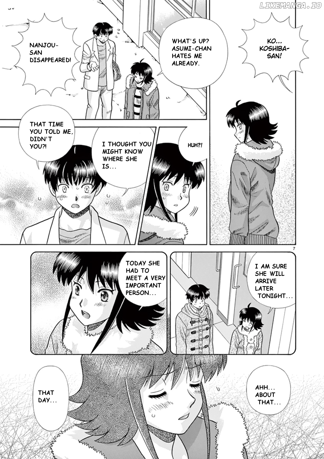 Toumei Ningen Kyoutei chapter 36 - page 7