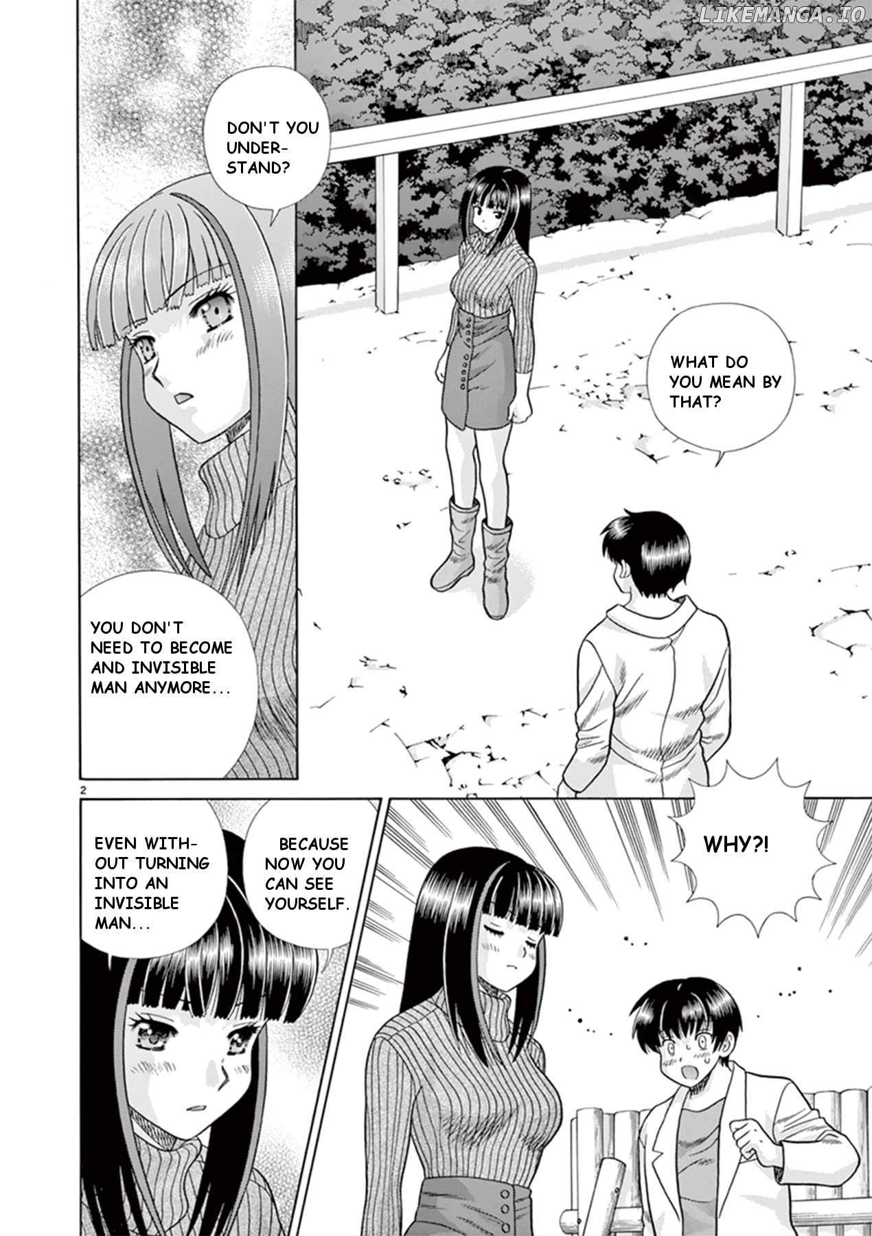 Toumei Ningen Kyoutei chapter 37 - page 2