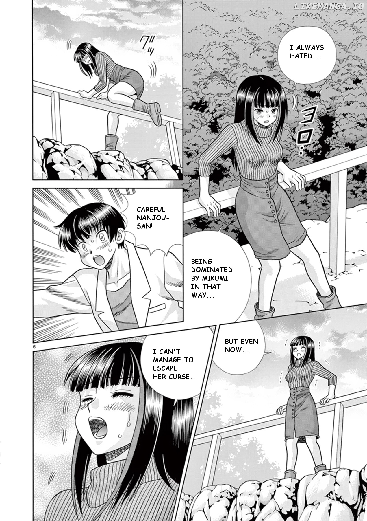 Toumei Ningen Kyoutei chapter 37 - page 6