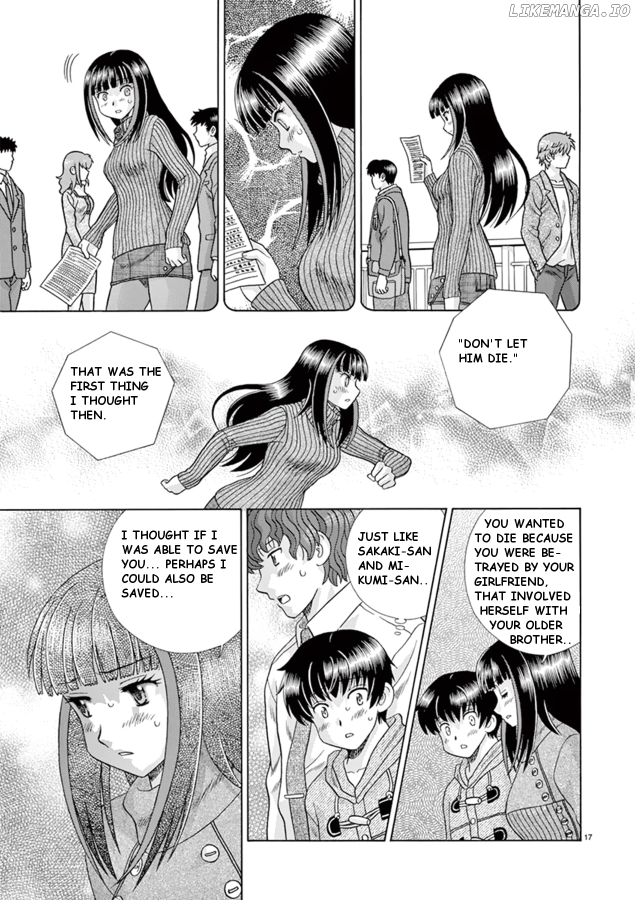 Toumei Ningen Kyoutei chapter 39 - page 17