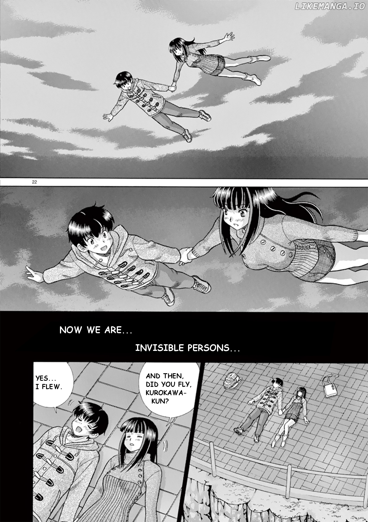 Toumei Ningen Kyoutei chapter 39 - page 21