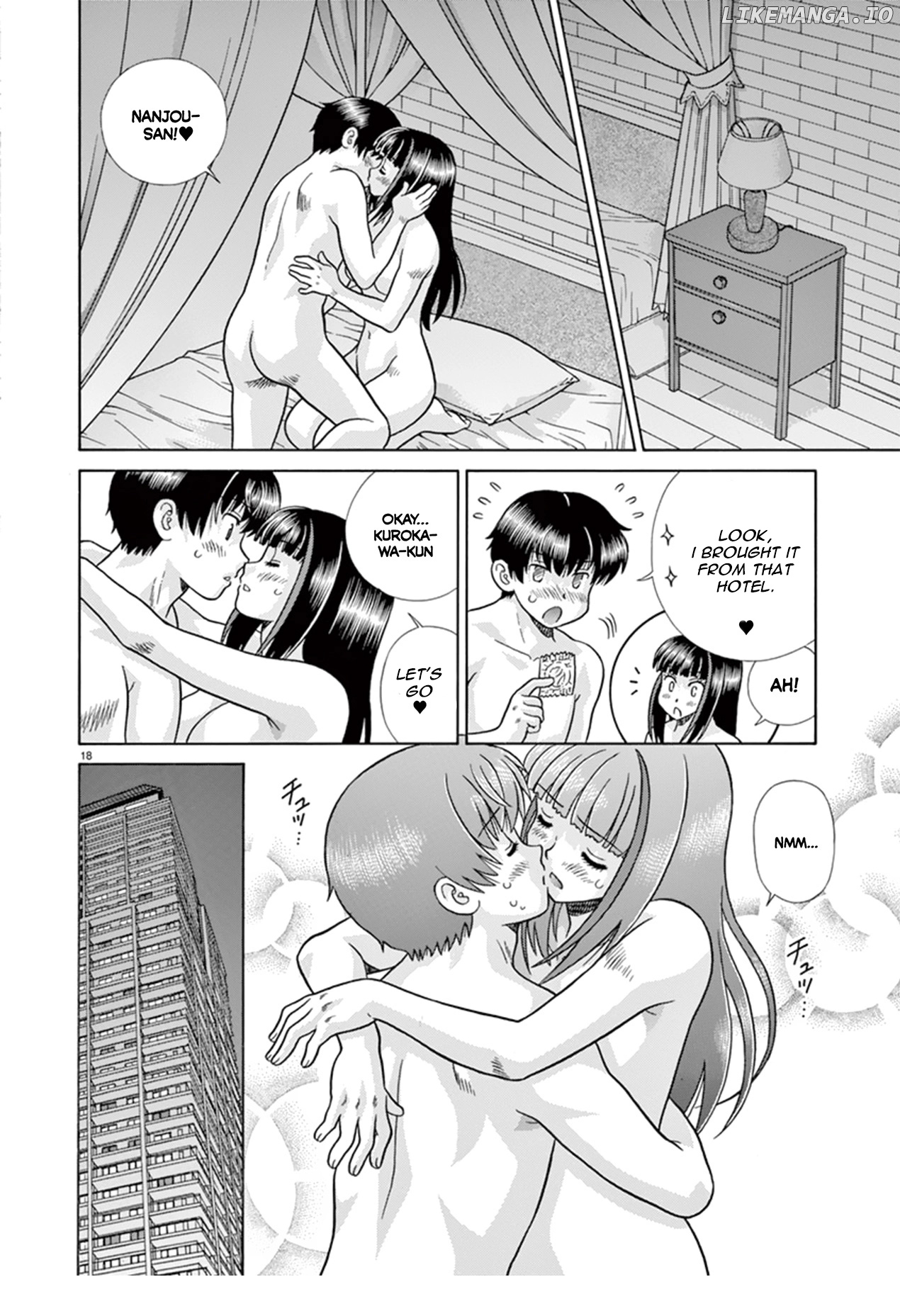 Toumei Ningen Kyoutei chapter 40 - page 18