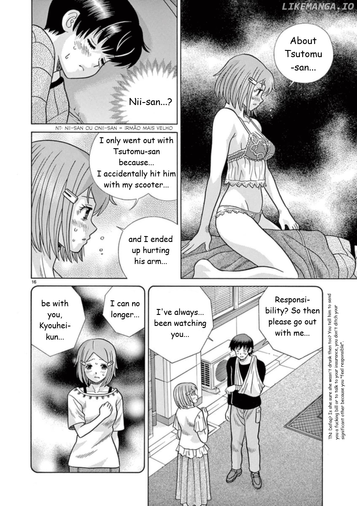 Toumei Ningen Kyoutei chapter 30 - page 16