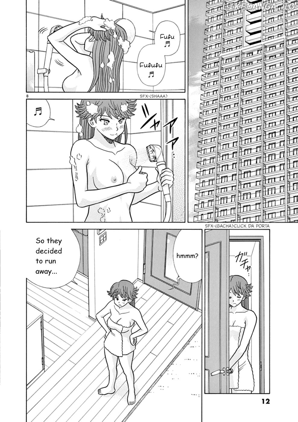Toumei Ningen Kyoutei chapter 17 - page 8